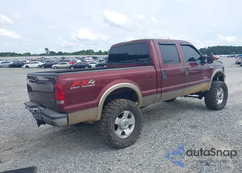 2005 Ford F-250 Lariat/Xl/Xlt from USA, damaged, VIN 1FTSW21P75EB75550
